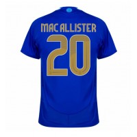 Camisa de Futebol Argentina Alexis Mac Allister #20 Equipamento Secundário Copa America 2024 Manga Curta
